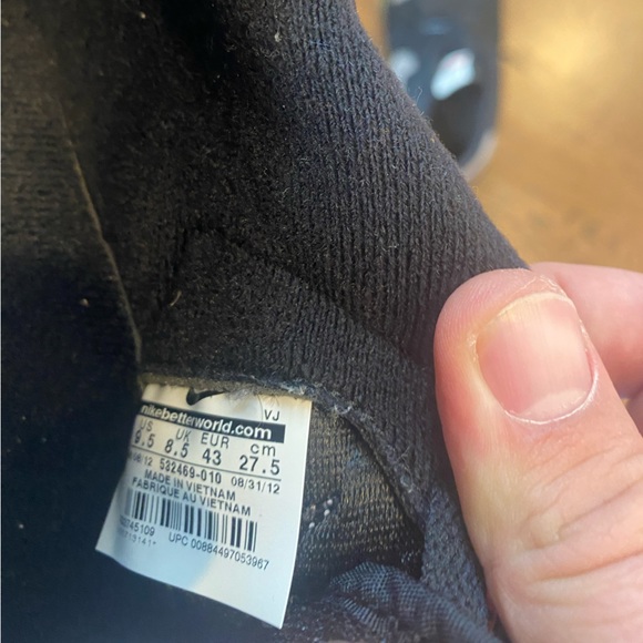 Vintage 2012 Nike Air Epic Vintage Suede Retro Qs Sz. 9.5 Og Vintage Waffle - Picture 6 of 6